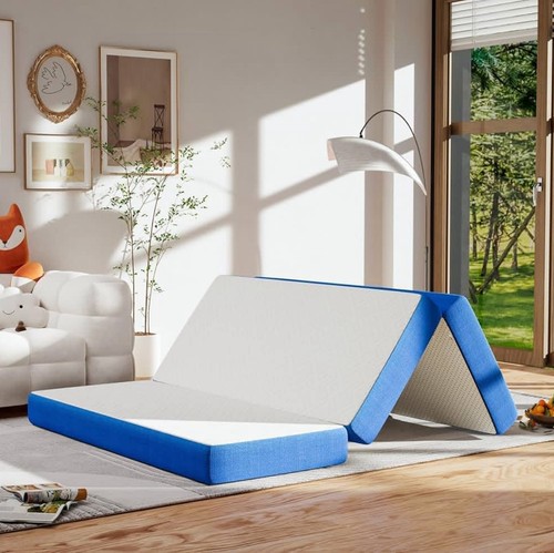Folding mattress single - single, memory