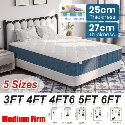 27cm luxury memory foam - 25/27cm-luxury,