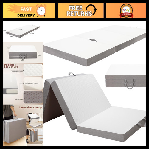 Single folding mattress - single,