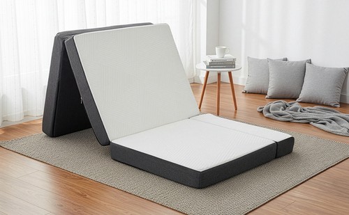 Folding mattress tri - mattress, tri-fold