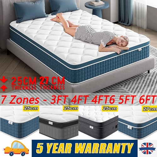 27cm luxury memory foam - 25/27cm-luxury,