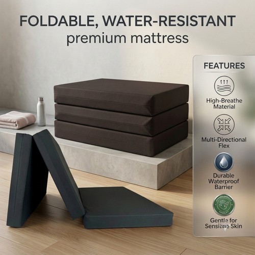 Foldable waterproof mattress - foldable,