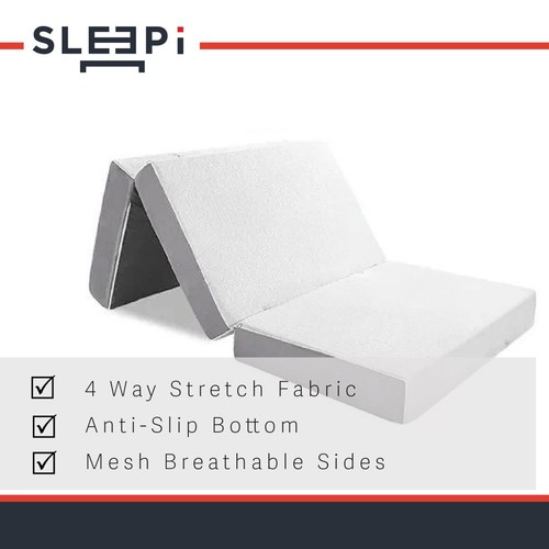 Tri fold mattress - tri-fold, rolled