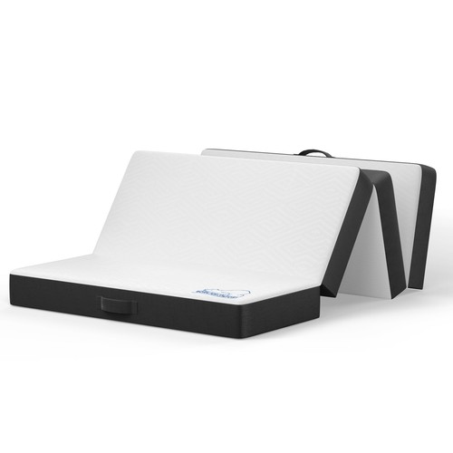 Folding mattress single - single, with