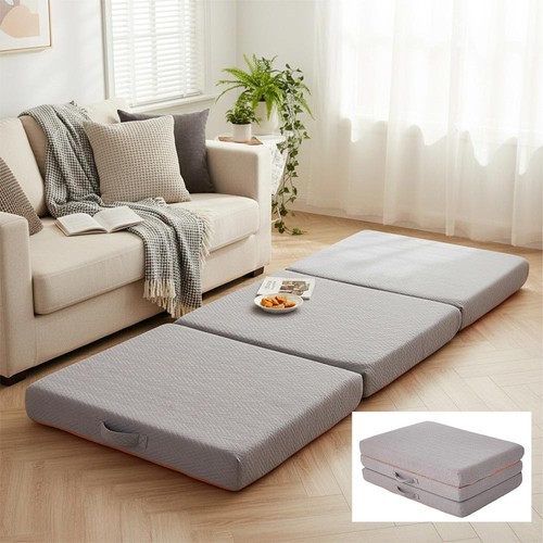 Grey tri fold memory - tri-fold, foam