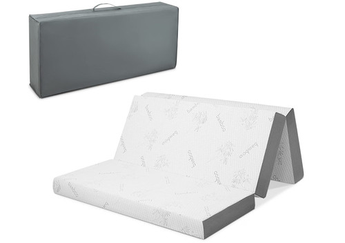Costway tri folding - tri-folding, mattress