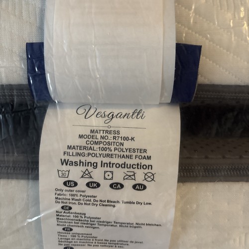 Single tri fold memory - memory, foam